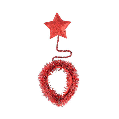 Christmas Kid Girl Sequins Star Headband