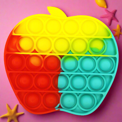 Pop It Apple Rainbow