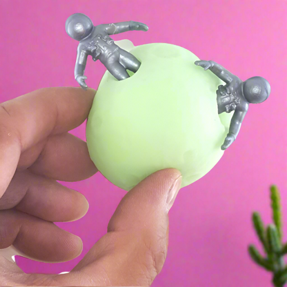 Moon Astronaut Stretchy Toy