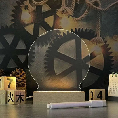 Creative USB Message Board Lamp