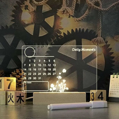 Creative USB Message Board Lamp