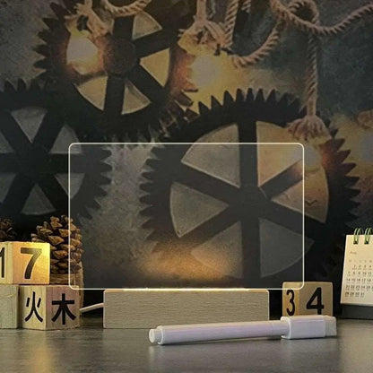 Creative USB Message Board Lamp