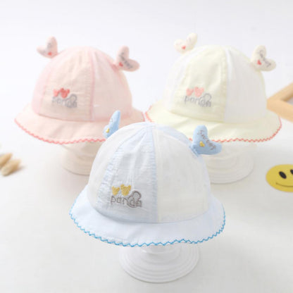 Cute Thin Baby Girl Sunshade Fisherman Hat Kids Accessories