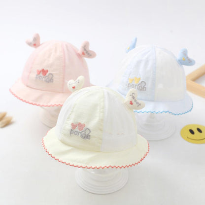 Cute Thin Baby Girl Sunshade Fisherman Hat Kids Accessories