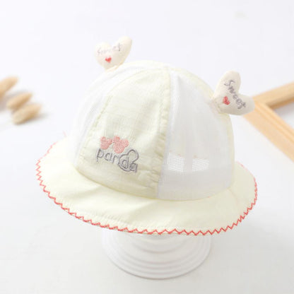 Cute Thin Baby Girl Sunshade Fisherman Hat Kids Accessories