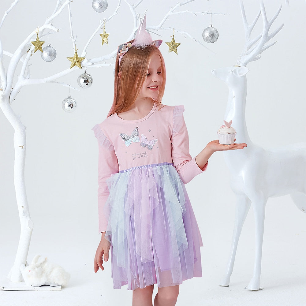 Sweet Color Rabbit Design Dress