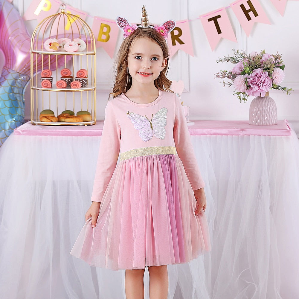 Sweet Color Rabbit Design Dress
