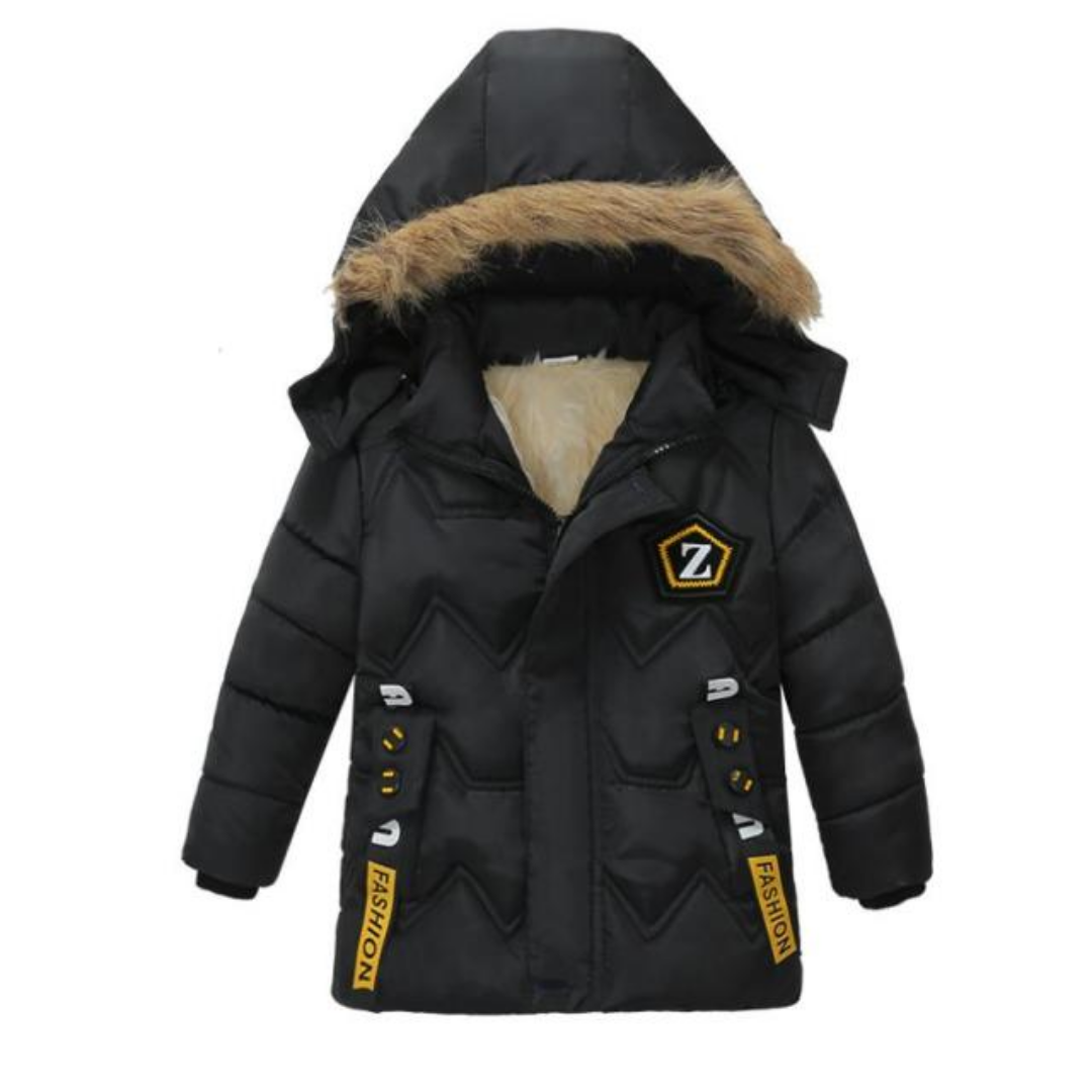 Fashion Fur Hoodie Winter Jacket