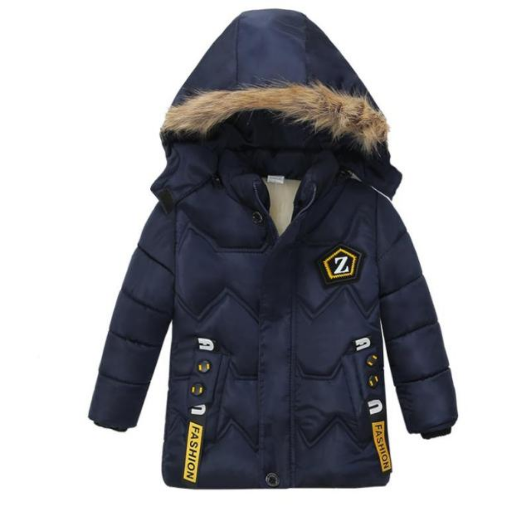 Fashion Fur Hoodie Winter Jacket
