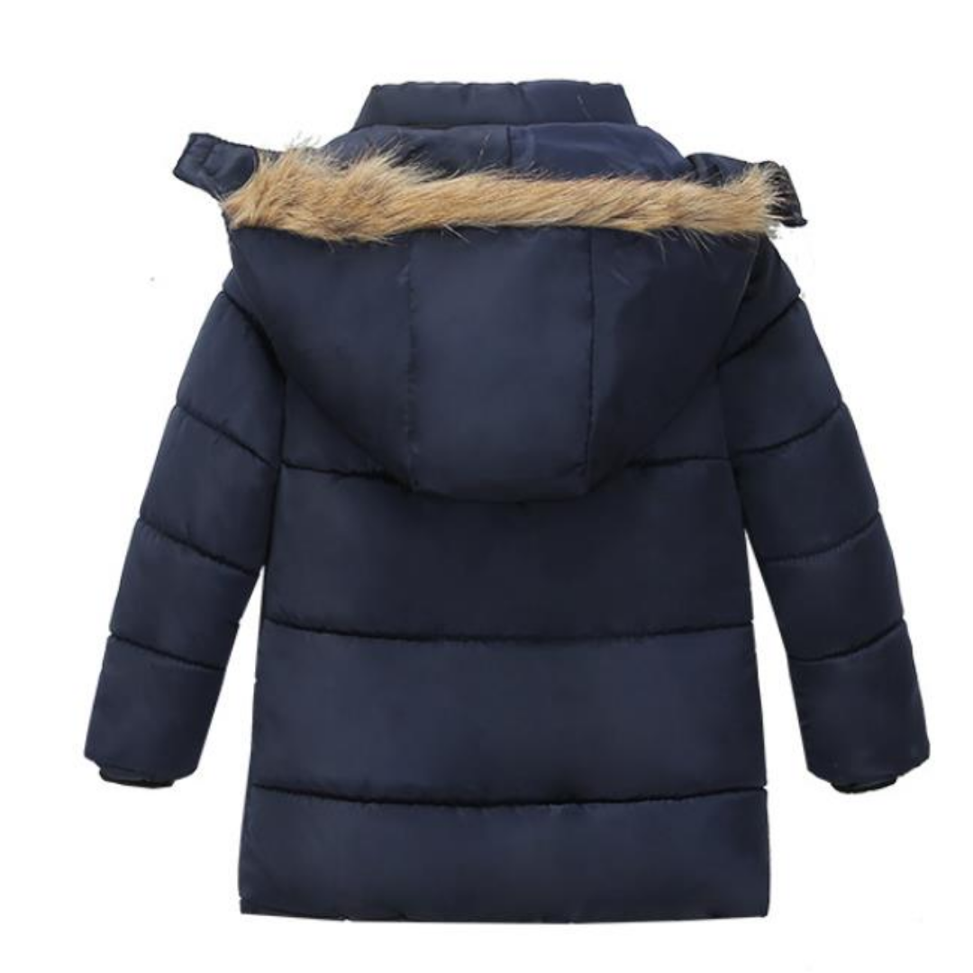 Fashion Fur Hoodie Winter Jacket