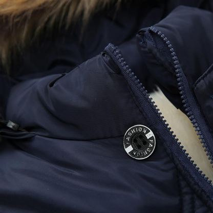 Fashion Fur Hoodie Winter Jacket