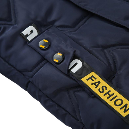 Fashion Fur Hoodie Winter Jacket