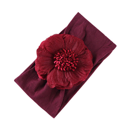 Girl Flower Turban Hairband Wholesale 31033701
