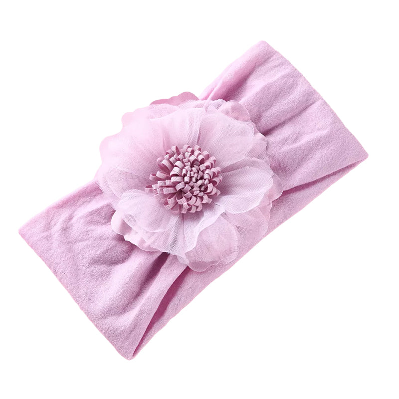 Girl Flower Turban Hairband Wholesale 31033701