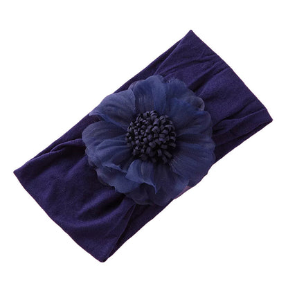 Girl Flower Turban Hairband Wholesale 31033701