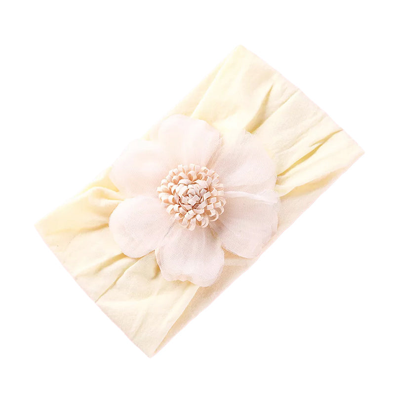 Girl Flower Turban Hairband Wholesale 31033701