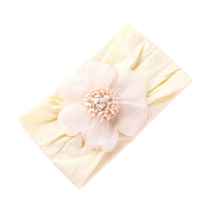 Girl Flower Turban Hairband Wholesale 31033701