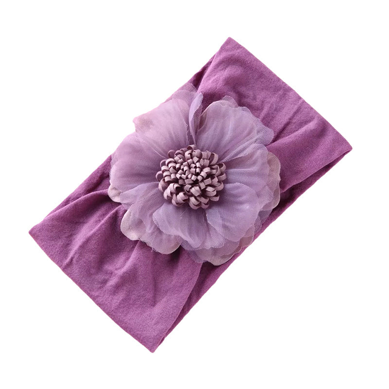 Girl Flower Turban Hairband Wholesale 31033701