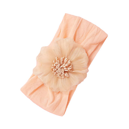 Girl Flower Turban Hairband Wholesale 31033701