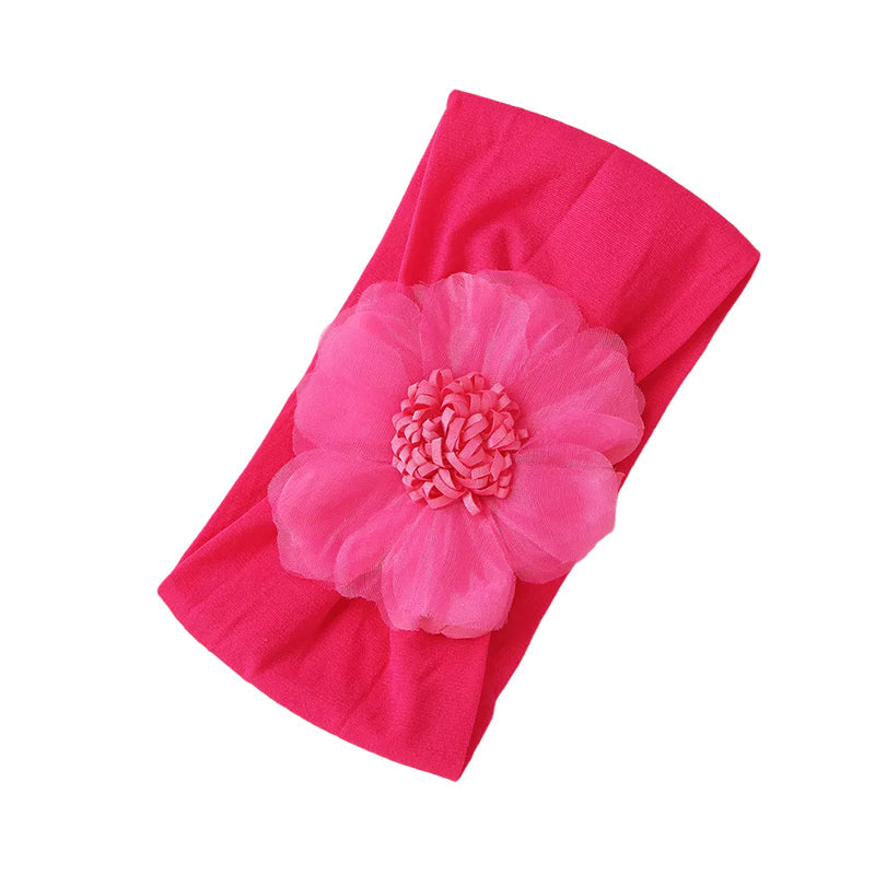 Girl Flower Turban Hairband Wholesale 31033701