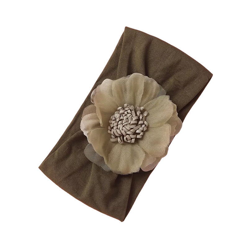 Girl Flower Turban Hairband Wholesale 31033701