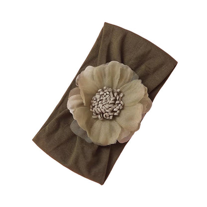 Girl Flower Turban Hairband Wholesale 31033701