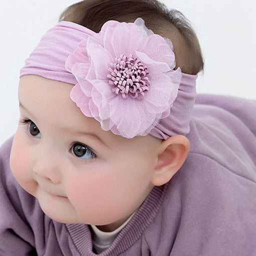 Girl Flower Turban Hairband Wholesale 31033701