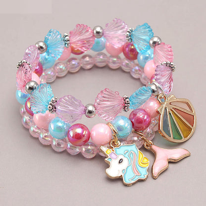 Girl Trendy Beaded Bracelet Wholesale 84643635