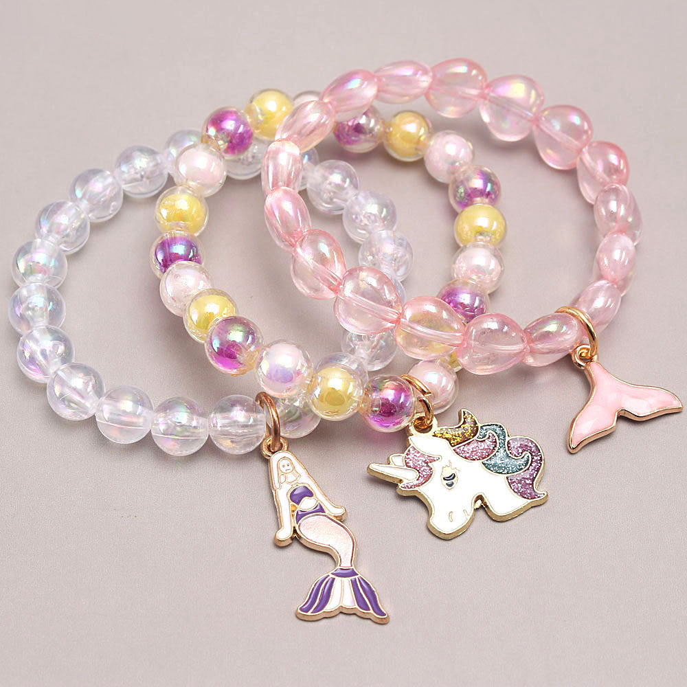 Girl Trendy Beaded Bracelet Wholesale 84643635