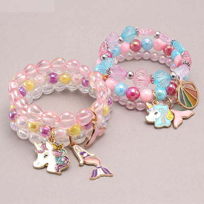 Girl Trendy Beaded Bracelet Wholesale 84643635
