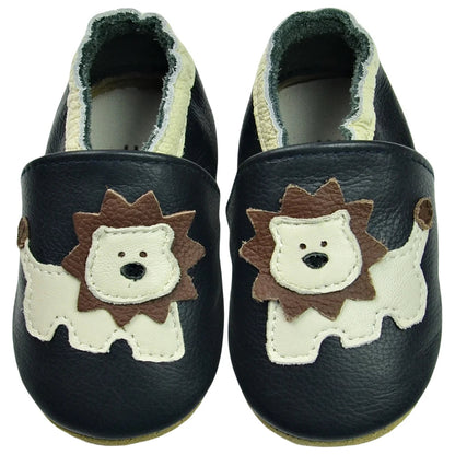 Genuine Leather Soft Sole Baby Shoes: Newborn Moccasins Slippers