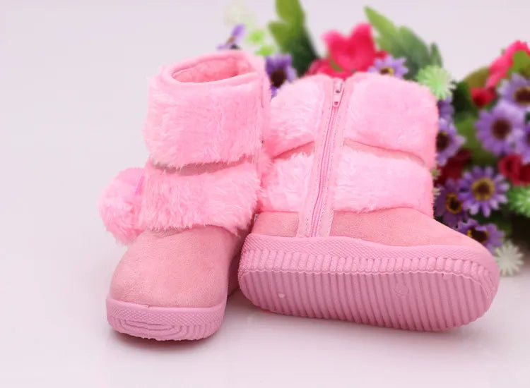 Girls Snow Boots - Winter Comfort for Little Princesses