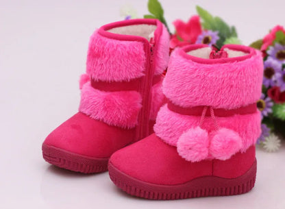 Girls Snow Boots - Winter Comfort for Little Princesses