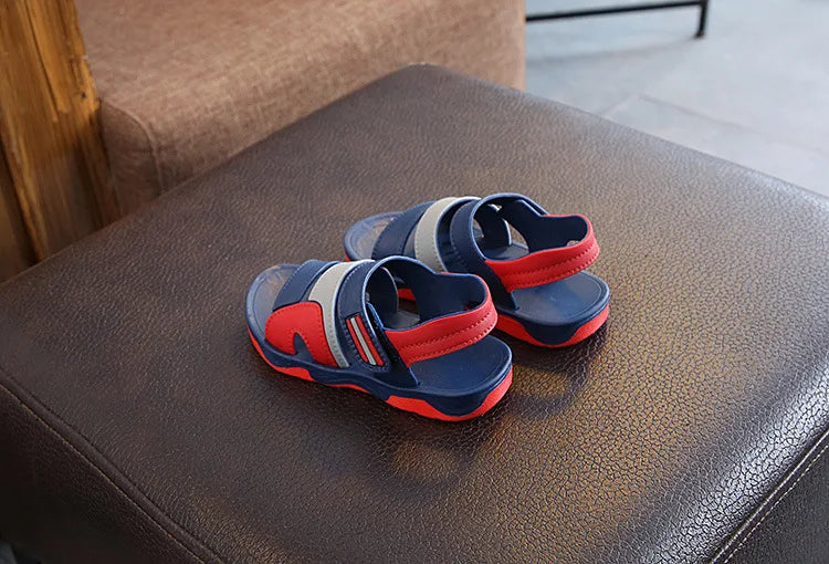 New Summer Boys' Casual Sandals: Soft, Non-slip, and Fashionable