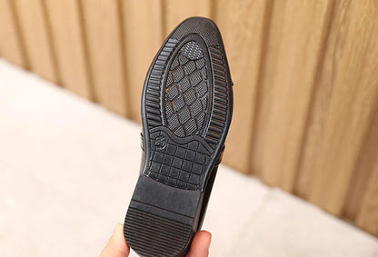 Boys' Leather Formal Shoes: Flats for Parties, Weddings, Performances