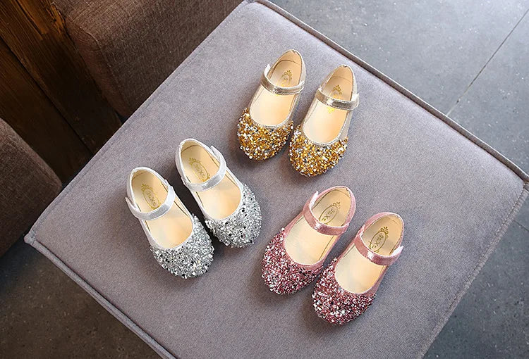 Spring New Glitter Princess Shoes - Toddler Girl Shoes