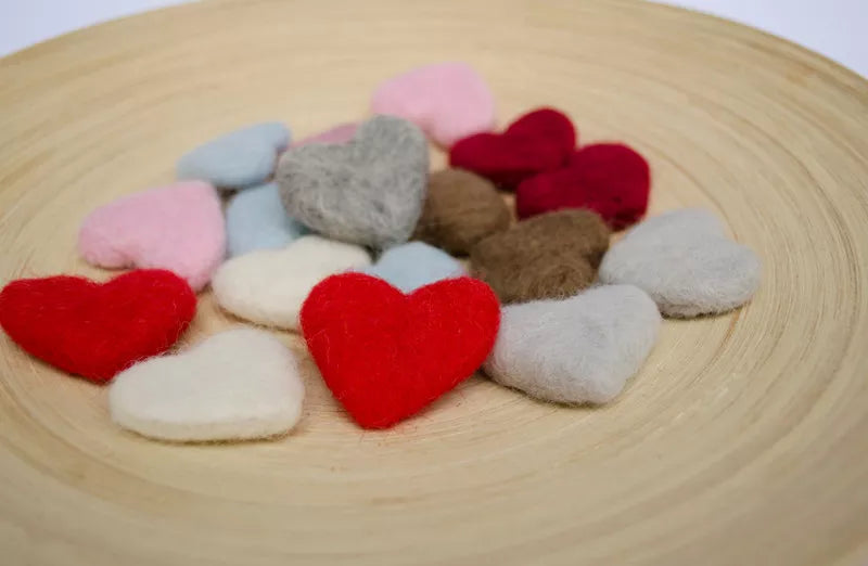 Newborn Photography Props: Love Heart Accessories (5pcs/Pack)