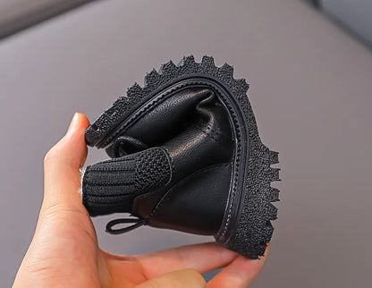Cozy Plush Lining Snow Boots: Anti-Skid & Soft for Baby Boys/Girls