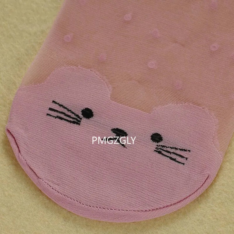 Cute Cat Girl Tights for Girls (1-9Y)