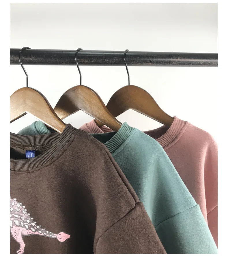 Fleece Kids Hoodie: Autumn Comfort