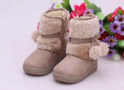 Girls Snow Boots - Winter Comfort for Little Princesses