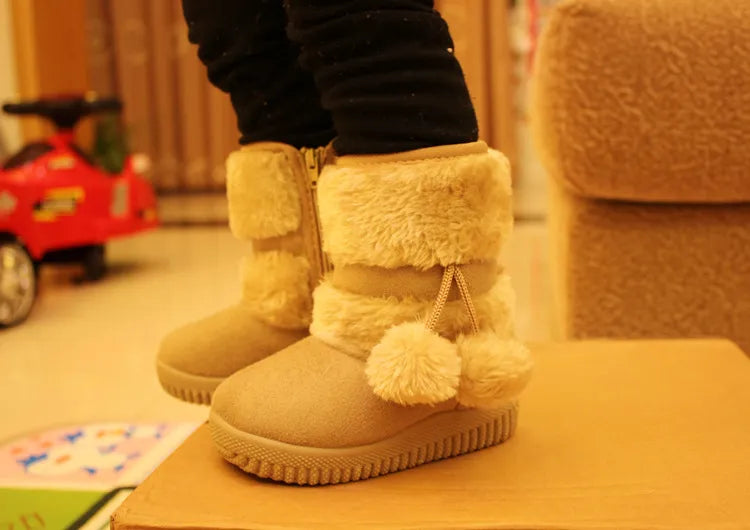 Girls Snow Boots - Winter Comfort for Little Princesses