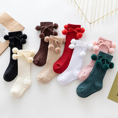 Knee High Socks for Baby Girls