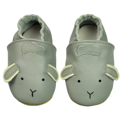 Genuine Leather Soft Sole Baby Shoes: Newborn Moccasins Slippers