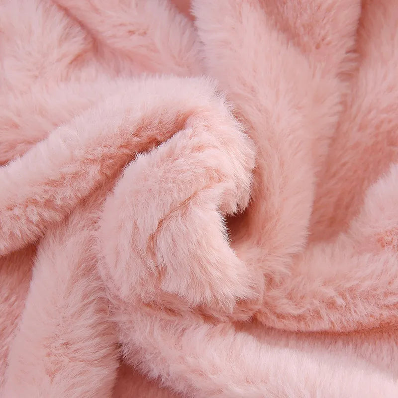 Cute Rabbit Ears Baby Jacket - Warm Hooded Outerwear