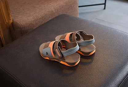 New Summer Boys' Casual Sandals: Soft, Non-slip, and Fashionable