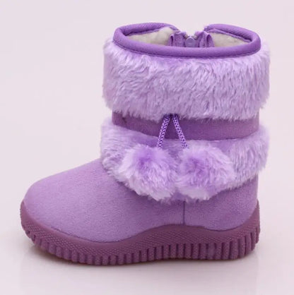 Girls Snow Boots - Winter Comfort for Little Princesses