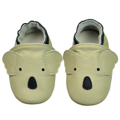 Genuine Leather Soft Sole Baby Shoes: Newborn Moccasins Slippers