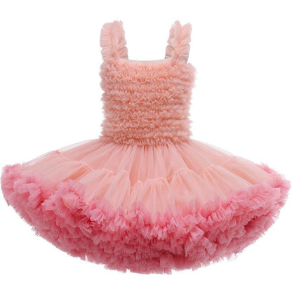 Striped Ribbon Elegant Girl Dress