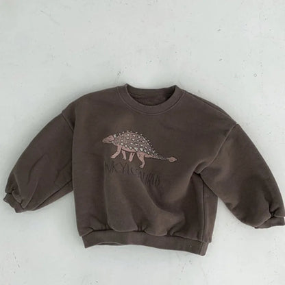 Fleece Kids Hoodie: Autumn Comfort